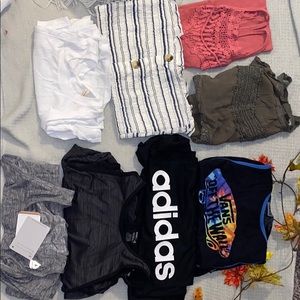 Lot of 8 tank tops, tube top